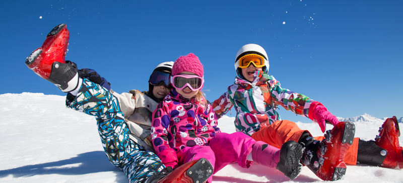車山スキー場子供たち